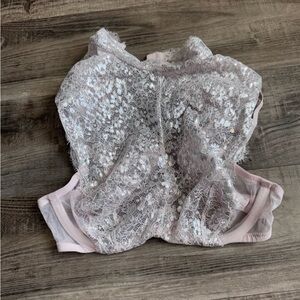 Victoria's Secret Blush Lace bra Top